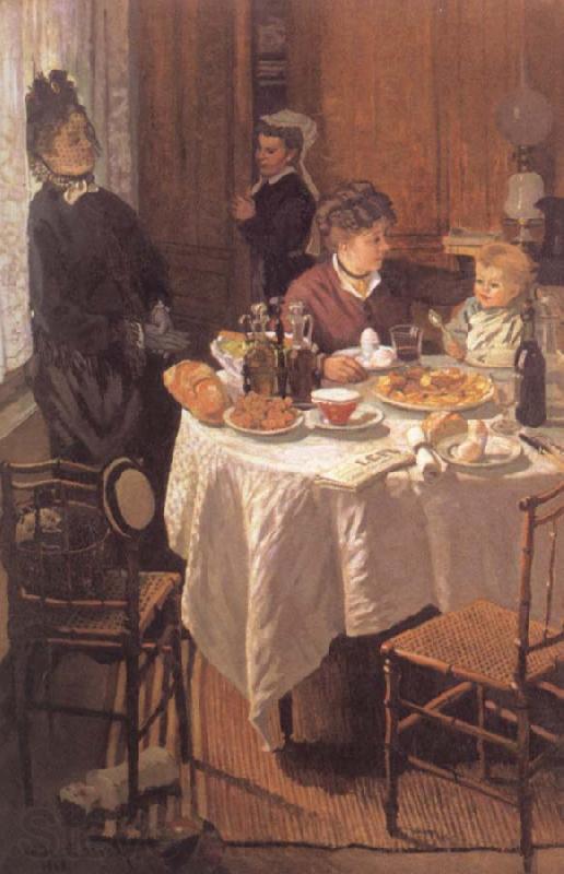 Claude Monet Le Dejeuner Spain oil painting art